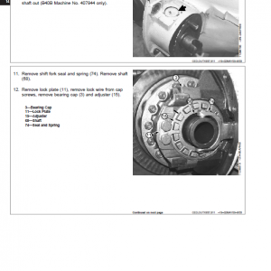 John Deere B40B Articulated Dump Truck Repair Technical Manual - Image 3