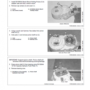 John Deere 250D, 300D Series 2 Dump Truck Technical Manual (S.N. after E642001 - ) - Image 3