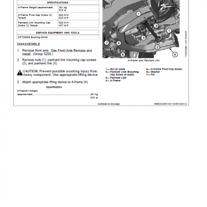 John Deere 260E, 310E Articulated Dump Truck Technical Manual (S.N. D708125 - ) - Image 3