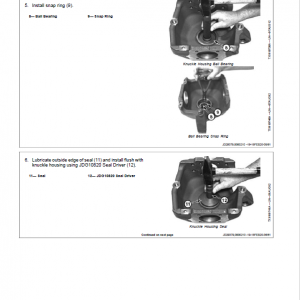 John Deere 325K Backhoe Loader Repair Technical Manual (S.N C219607 - C235588) - Image 4