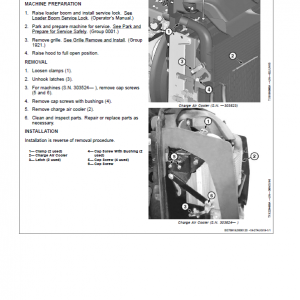 John Deere 315SL Backhoe Loader Repair Technical Manual (S.N F273920 - F390995) - Image 4