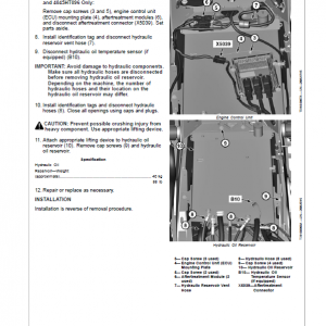 John Deere 325SL Backhoe Loader Repair Technical Manual (S.N after C273920 - C390995) - Image 4