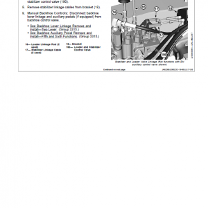 John Deere 710L Backhoe Loader Repair Technical Manual (S.N after F294268 - F390995) - Image 5