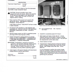 John Deere 950K Crawler Dozer Repair Technical Manual (S.N after F334109 - ) - Image 4