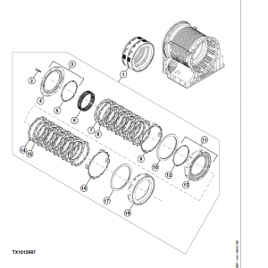 John Deere 350D, 400D Articulated Dump Truck Repair Manual (S.N 608490 - 626762) - Image 4