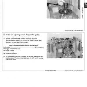 John Deere B30B Articulated Dump Truck Repair Technical Manual - Image 4