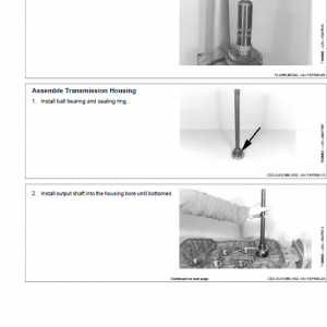 John Deere B30C Articulated Dump Truck Repair Technical Manual - Image 4