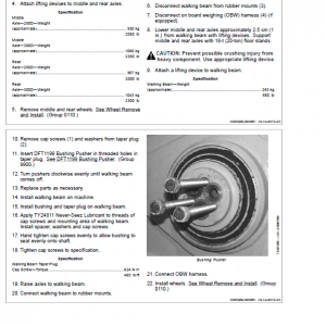 John Deere 250D, 300D Series 2 Dump Truck Technical Manual (S.N. 626761 - 642000) - Image 4