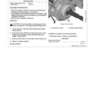 John Deere 410E II, 460E II Articulated Dump Truck Technical Manual (S.N. D708125 - ) - Image 4