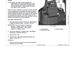 John Deere 410L Backhoe Loader Technical Manual (S.N C390996 & D390996 - ) - Image 4