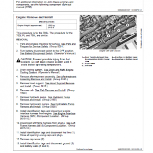 John Deere 700L Crawler Dozer Repair Technical Manual (S.N after F383562 - ) - Image 5