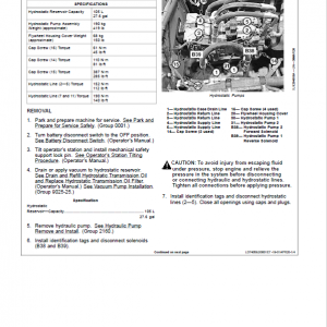 John Deere 850L PL Crawler Dozer Repair Technical Manual (S.N after F352989 - ) - Image 5