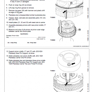 John Deere 250D, 300D Articulated Dump Truck Repair Manual (S.N 609166 -626760) - Image 5