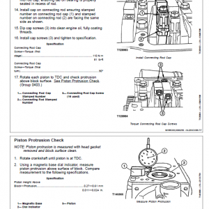 John Deere 350D, 400D Articulated Dump Truck Repair Manual (S.N 608490 - 626762) - Image 5