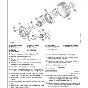 John Deere 350D, 400D Dump Truck Technical Manual (DW & BELL - S.N. 200311—201811) - Image 5