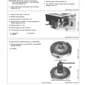 John Deere 250D, 300D Series 2 Dump Truck Technical Manual (S.N. after C642001 - ) - Image 5