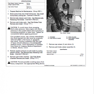 John Deere 370E, 410E, 460E Dump Truck Technical Manual (S.N. E634583 - E668586 ) - Image 5