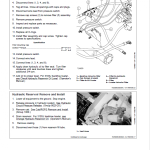 John Deere 315SJ Backhoe Loader Manual (S.N after BE315SJ300869 & T0315SJ178876 - ) - Image 5