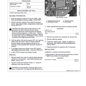 John Deere 410E II, 460E II Articulated Dump Truck Technical Manual (S.N. F708125 - ) - Image 5