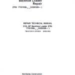 John Deere 310L EP Backhoe Loader Technical Manual (S.N G329328 - G390995) - Image 2