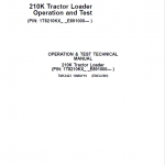 John Deere 210K Tractor Loader Repair Technical Manual (S.N after E891000 -) - Image 2