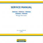 New Holland FR9040, FR9050, FR9060, FR9080, FR9090 Forage Harvester Repair Manual - Image 2