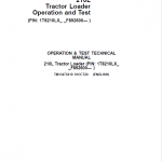 John Deere 210L Tractor Loader Repair Technical Manual (S.N after F892600 -) - Image 2