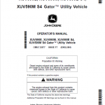 John Deere XUV590M, XUV590M S4 Gator Utility Vehicles Repair Manual (S.N 010001 - 040000) - Image 2
