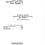 John Deere 862B Scraper Repair Technical Manual (S.N after 793083) - Image 2