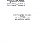 John Deere 344L Compact 4WD Loader Repair Technical Manual (S.N after B043142 -) - Image 2
