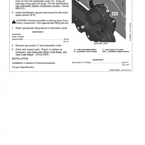 John Deere 325G Compact Track Loader Repair Technical Manual (S.N after J328658 - ) - Image 3