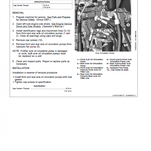 John Deere 444L 4WD Loader Repair Technical Manual (S.N L705208 - ) - Image 3