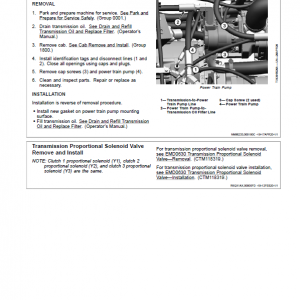 John Deere 644L 4WD Loader Repair Technical Manual (S.N F705243 - ) - Image 3