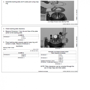 John Deere 824L 4WD Loader Repair Technical Manual (S.N D697293 - ) - Image 3