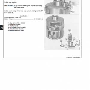 John Deere 862B Series II Scraper Repair Technical Manual (S.N after 818323) - Image 3