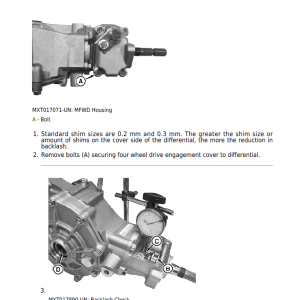 John Deere XUV590E, XUV590E S4 Gator Utility Vehicles Repair Manual (S.N 010001 - 040000) - Image 3