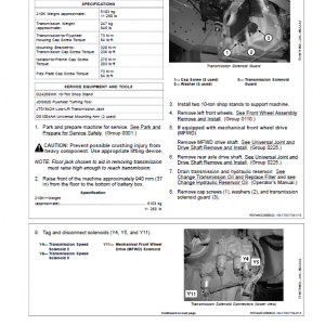 John Deere 210K EP Tractor Loader Repair Technical Manual (S.N after G891000 -) - Image 4