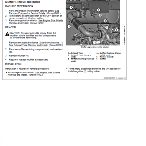 John Deere 844L 4WD Loader Repair Technical Manual (S.N D697293 - ) - Image 4