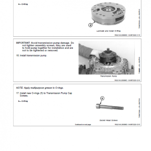 John Deere 444 P-Tier, Gen-A 4WD Loader Repair Technical Manual (S.N L_10283 - ) - Image 4