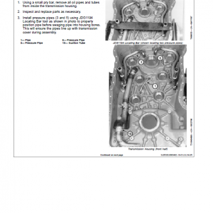 John Deere 624 P-Tier, Gen-A 4WD Loader Repair Technical Manual (S.N L_10283 - ) - Image 4