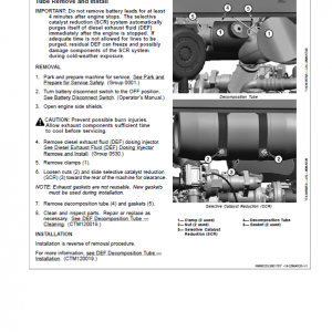 John Deere 644 X-Tier, Gen-A 4WD Loader Repair Technical Manual (S.N F_10283 - ) - Image 4