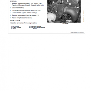 John Deere 325G Compact Track Loader Repair Technical Manual (S.N after G328658 - ) - Image 5