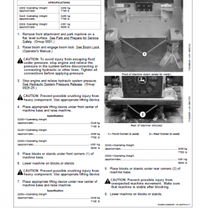 John Deere 325G Compact Track Loader Repair Technical Manual (S.N after J328658 - ) - Image 5