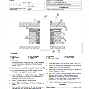 John Deere 624L 4WD Loader Repair Technical Manual (S.N after F693054 - ) - Image 5