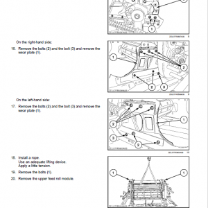 New Holland FR480, FR550, FR650, FR780, FR850, FR850 Forage Cruiser Service Manual - Image 5