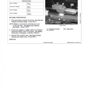 John Deere 210L EP Tractor Loader Repair Technical Manual (S.N J892600 - 895000) - Image 5