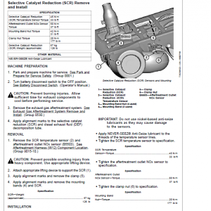 John Deere 824L 4WD Loader Repair Technical Manual (S.N F697293 & L697293 - ) - Image 5