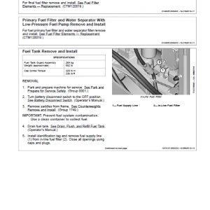 John Deere 544 P-Tier, Gen-A 4WD Loader Repair Technical Manual (S.N L_10283 - ) - Image 5