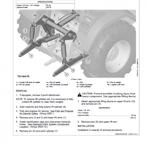 John Deere 210L Tractor Loader Repair Technical Manual (S.N after F892600 -) - Image 5