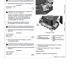 John Deere 644 P-Tier, Gen-A 4WD Loader Repair Technical Manual (S.N L_10283 - ) - Image 5